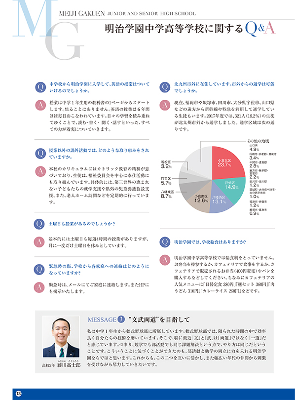 中学高等学校 学校案内 よくある質問